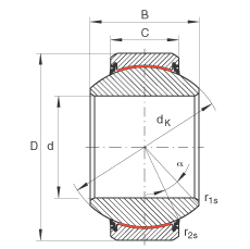 PS GE180-FW-2RS,  DIN ISO 12 240-1 ˜, Soɂȴܷ
