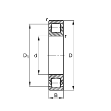 ΝLS 20217-MB,  DIN 635-1 ˜ʵҪߴ