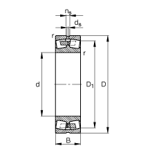 {ĝLS 23048-MB,  DIN 635-2 ˜ʵҪߴ